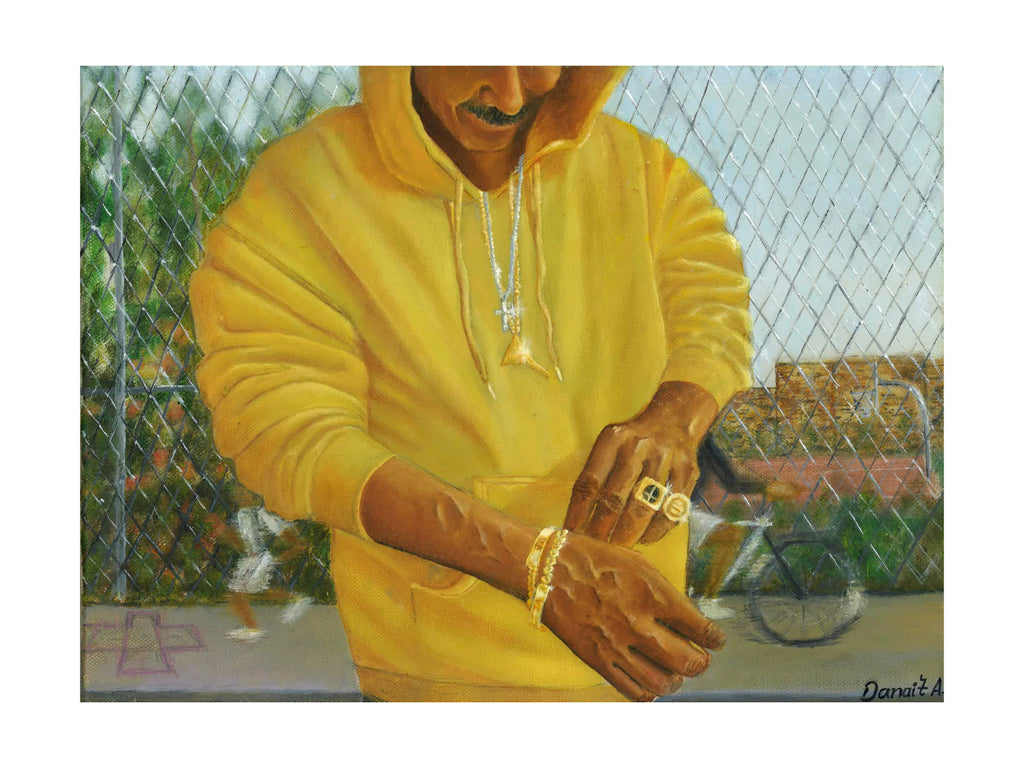 I AM THE SUN, 2024
Oil on canvas, 30 x 40 cm
