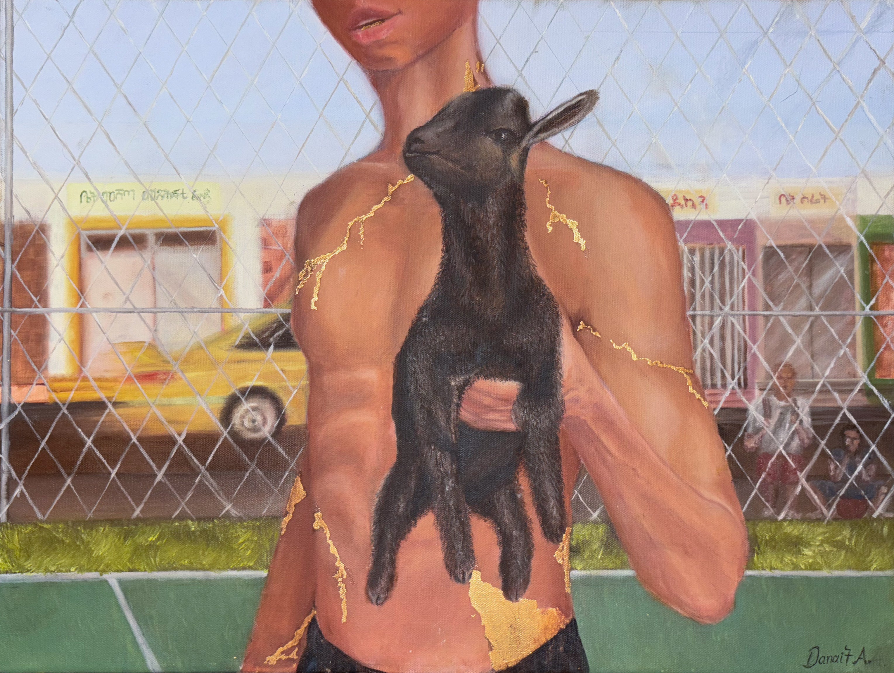 The Goat , 2026
Oil on canvas, 45 x 60 cm
