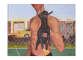 The Goat , 2026
Oil on canvas, 45 x 60 cm